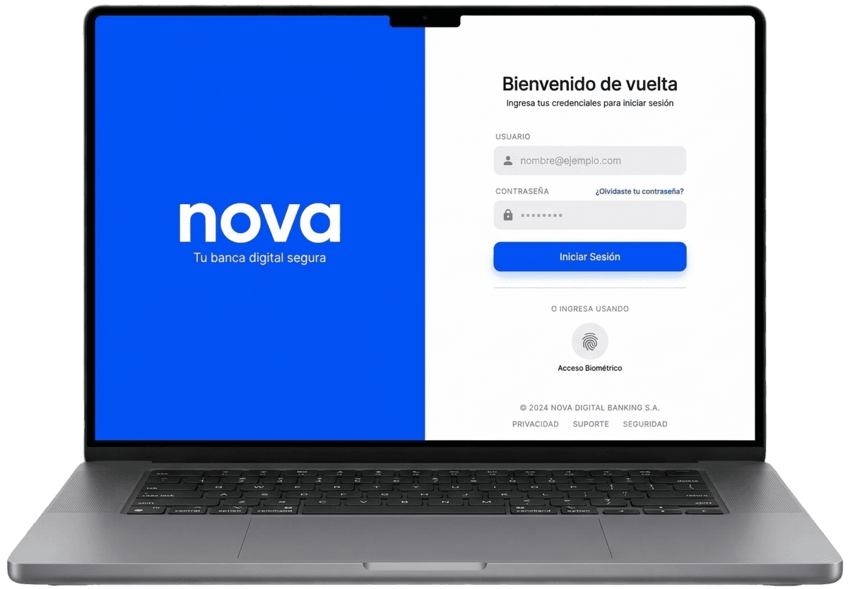 Login Nova Banking